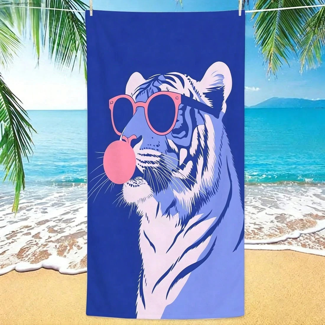 Bubble Gum Machine - 1PC Funny Bubble Gum Tiger Beach