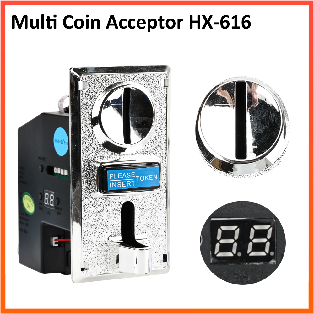 Ticket Redemption Machine - Multi Coin Acceptor Selector for Vending