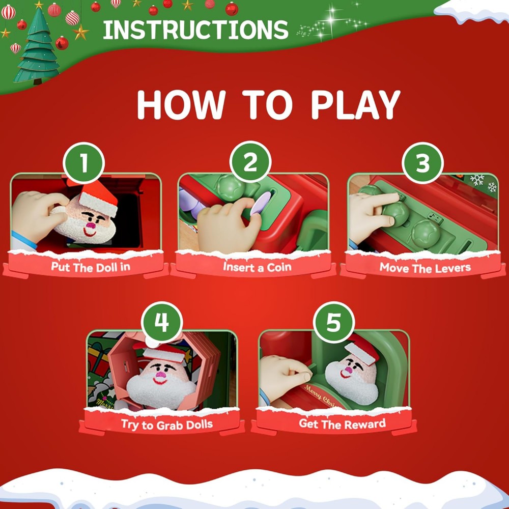 Christmas Claw Machine For Kid - Arcade Vending Machines 리뷰 및 가격