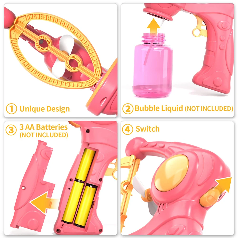 Automatic Bubble Gun Blowing E - Bubble Gum Machine 리뷰 및 가격
