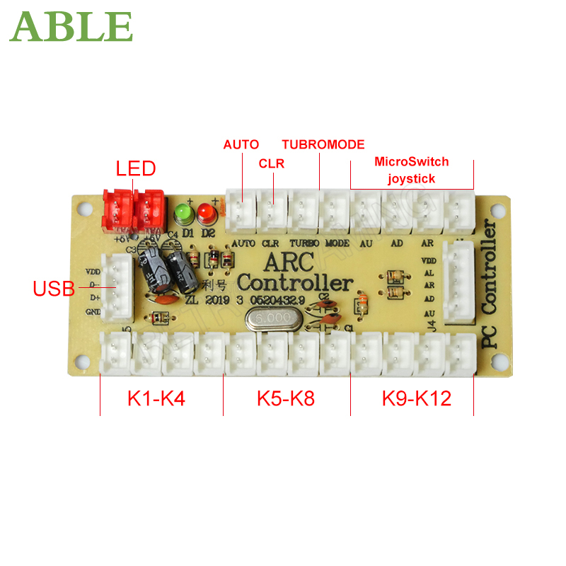Arcade 2 Player Zero Delay Kit - Arcade Button Pcb 리뷰 및 가격