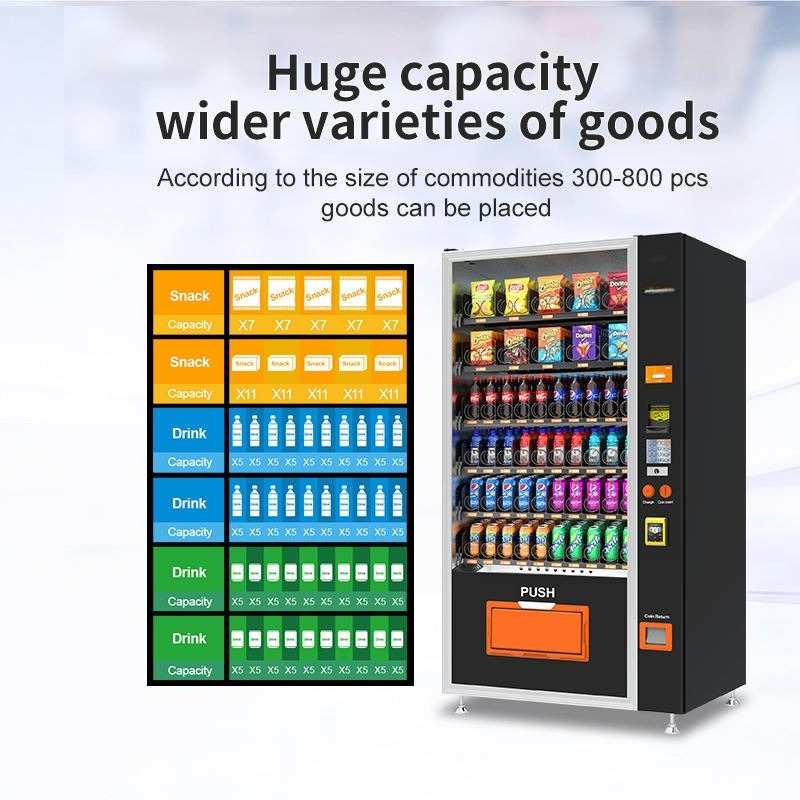 Drinks and Snacks Touch Screen - Commercial Vending Machine 리뷰 및 가격