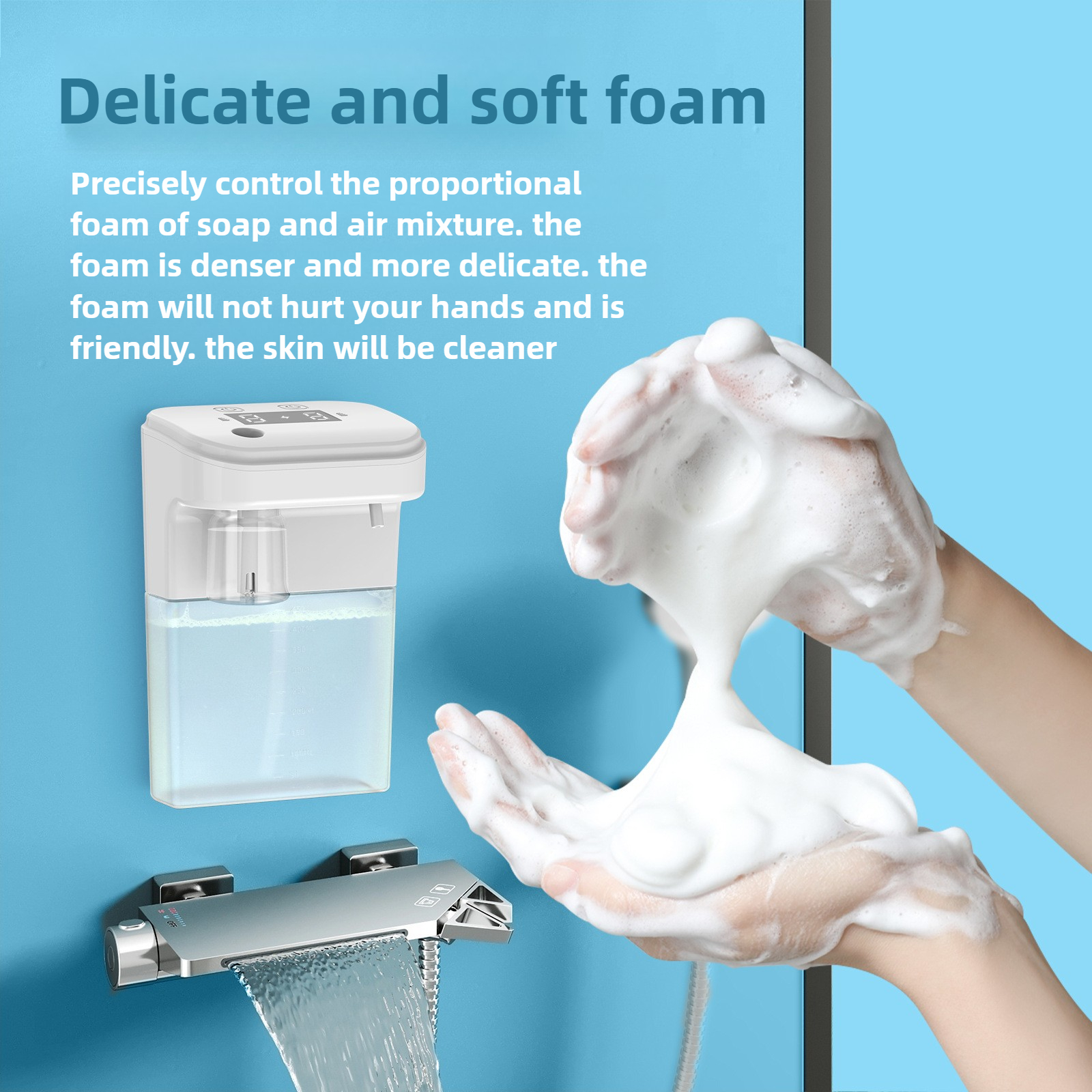 Automatic Soap Dispenser Foam  - Bubble Gum Machine 리뷰 및 가격