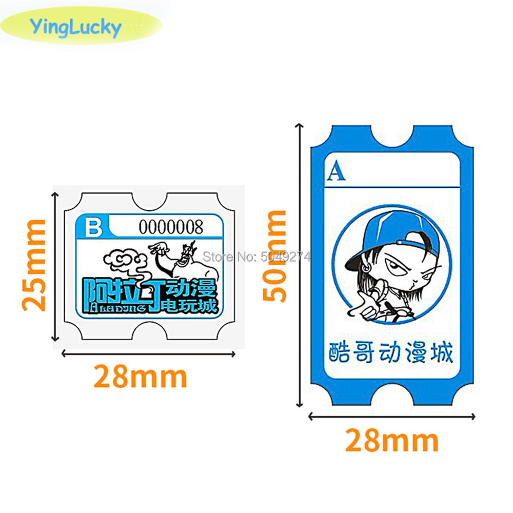 yinglucky 2000 pcs/lot lottery - Ticket Redemption Machine 리뷰 및 가격