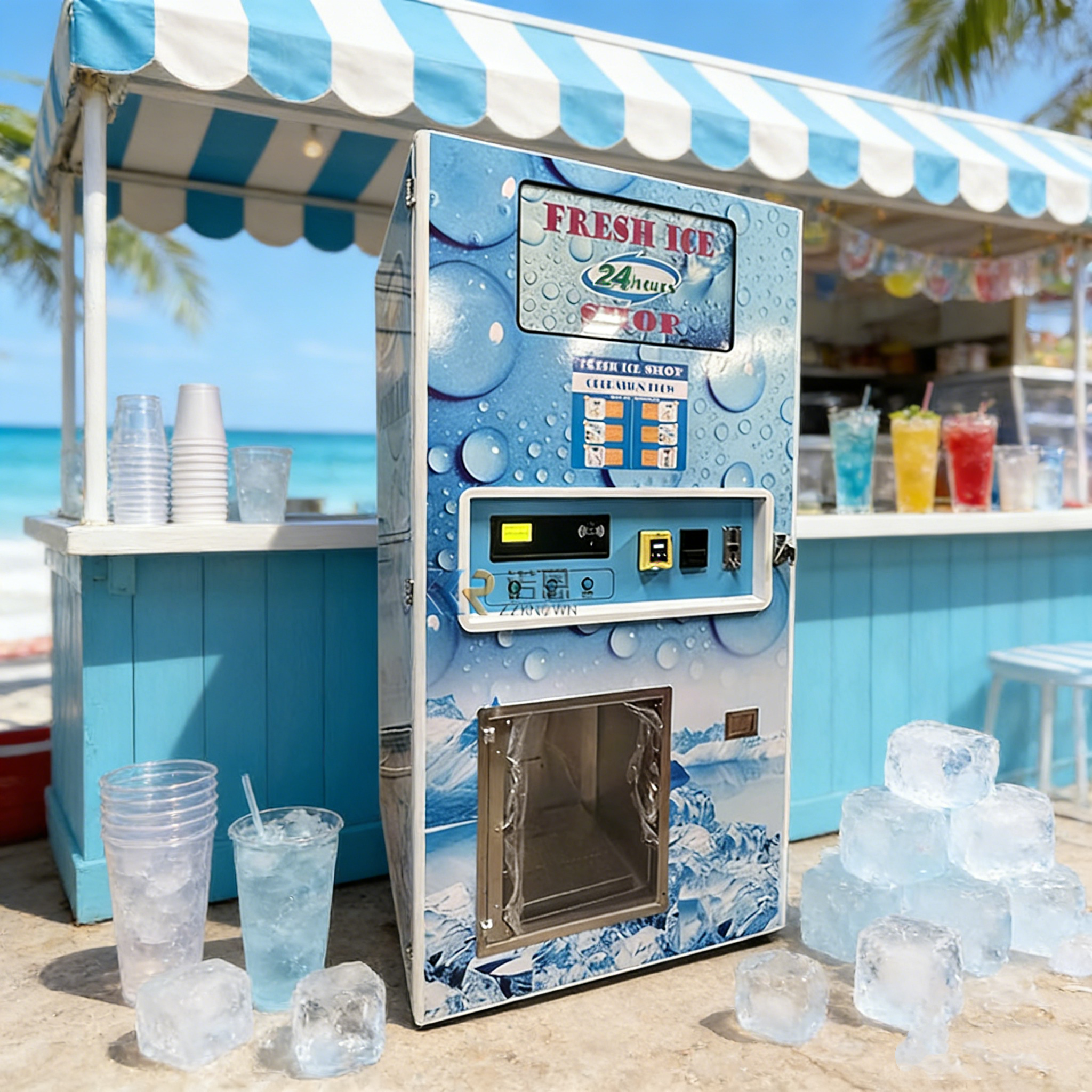 Customized Automatic Ice Vendi - Commercial Vending Machine 리뷰 및 가격
