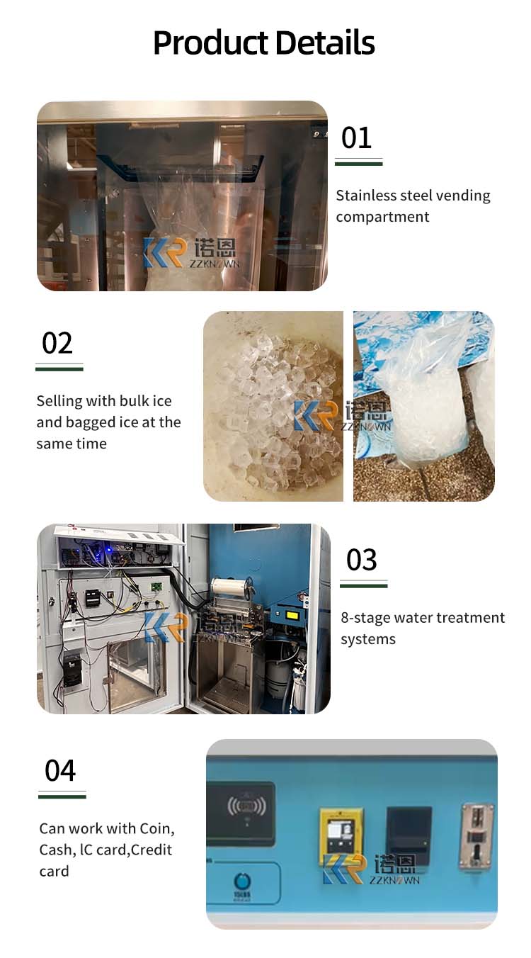 Customized Automatic Ice Vendi - Commercial Vending Machine 리뷰 및 가격
