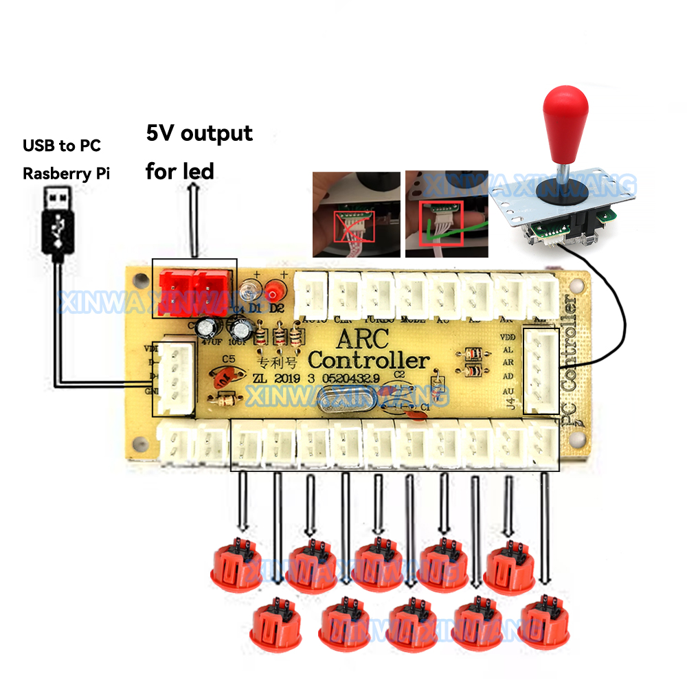 Copy SANWA Game Machine Arcade - Arcade Button Pcb 리뷰 및 가격