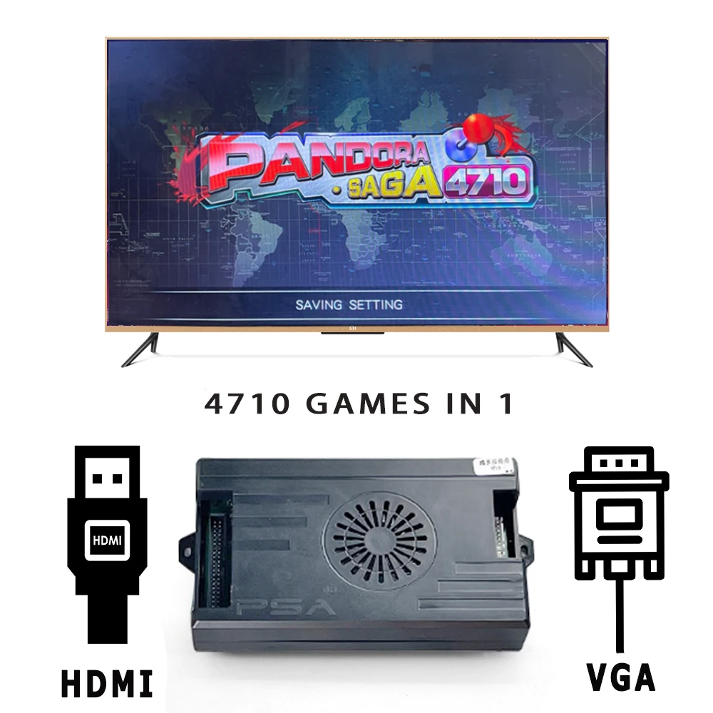 2 Player 4710 in 1 Pandora Sag - Arcade Button Pcb 리뷰 및 가격