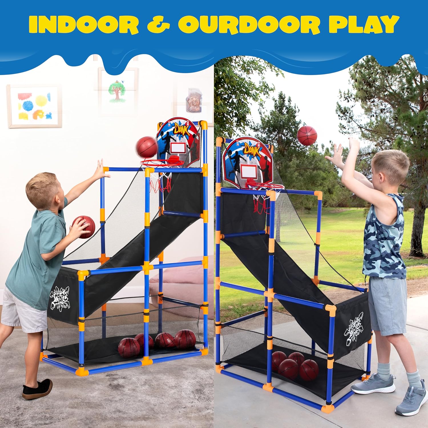 Arcade Basketball Game Set wit - Arcade Games & Vending Co 리뷰 및 가격