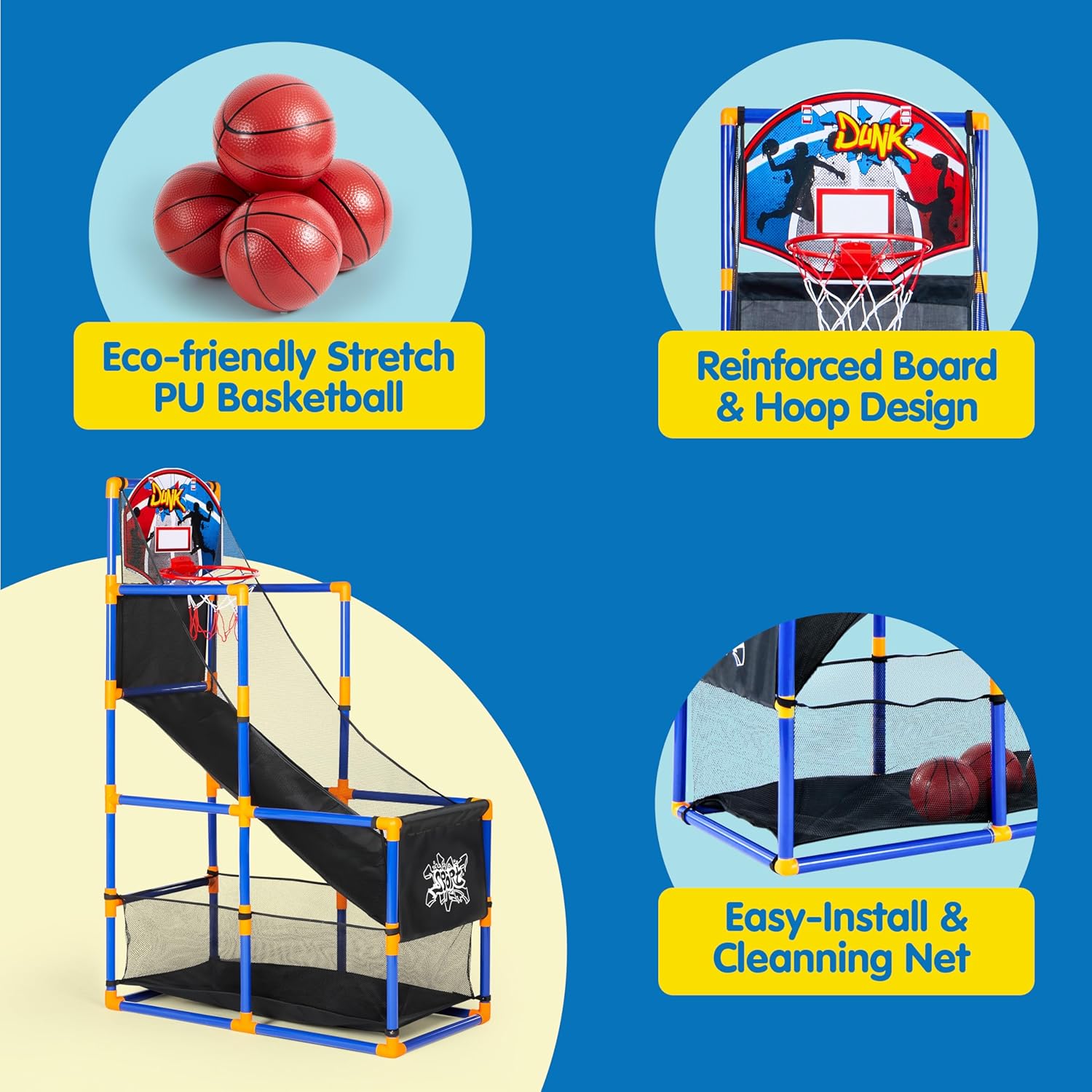 Arcade Basketball Game Set wit - Arcade Games & Vending Co 리뷰 및 가격