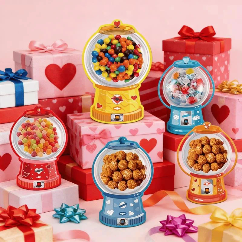 18/36 Pcs DIY Valentines Candy - Bubble Gum Machine 리뷰 및 가격