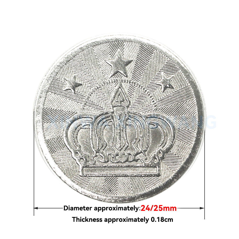 100PCS  Coins Tokens Stainless - Arcade And Vending 리뷰 및 가격