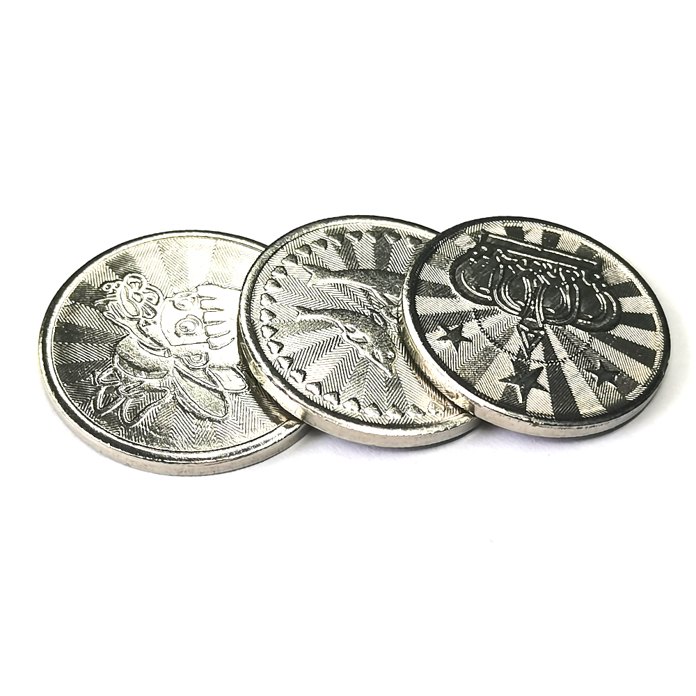 100PCS  Coins Tokens Stainless - Arcade And Vending 리뷰 및 가격