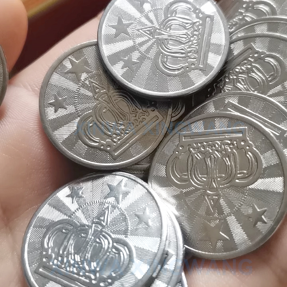100PCS  Coins Tokens Stainless - Arcade And Vending 리뷰 및 가격