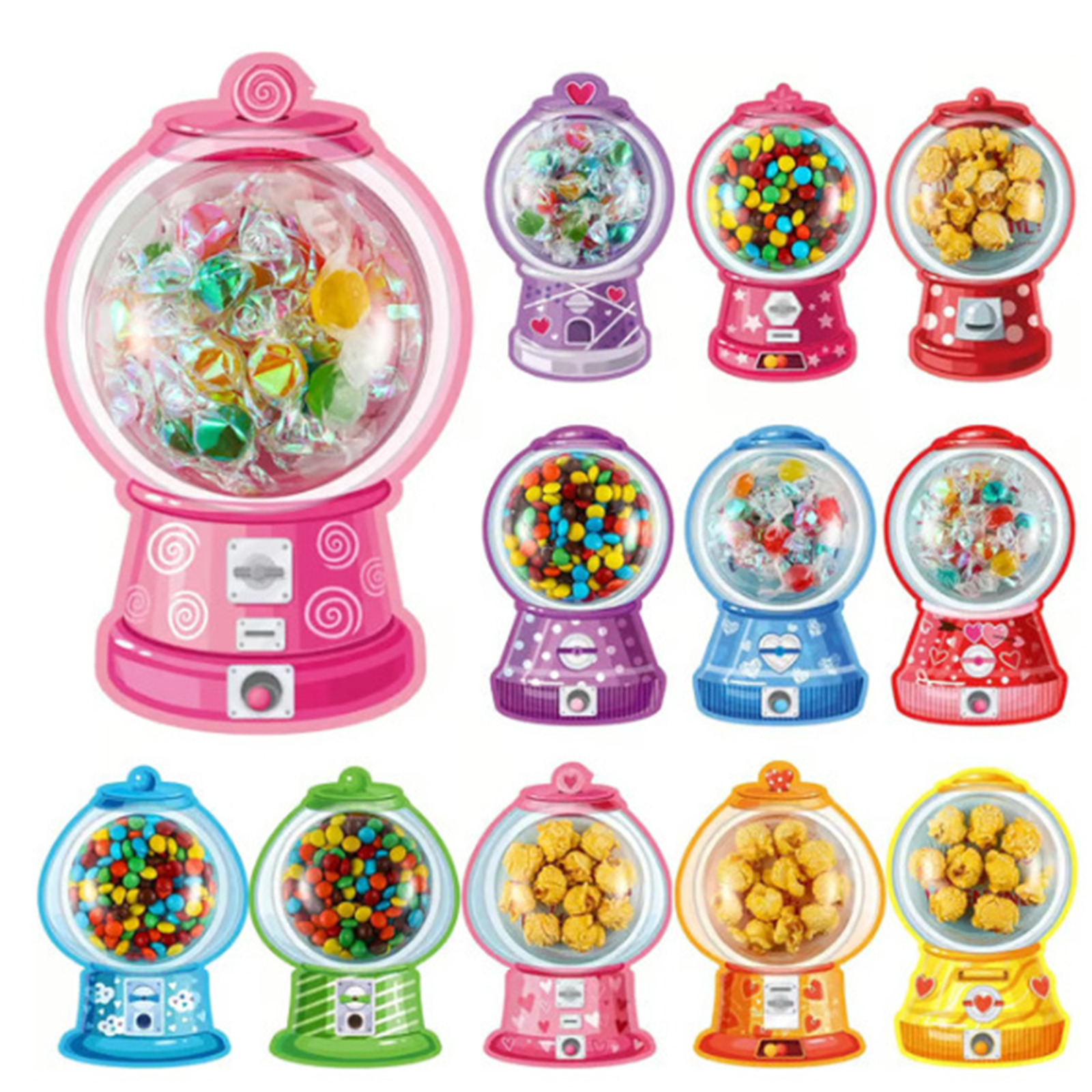 36/18 Pack Valentine Greeting  - Bubble Gum Machine 리뷰 및 가격