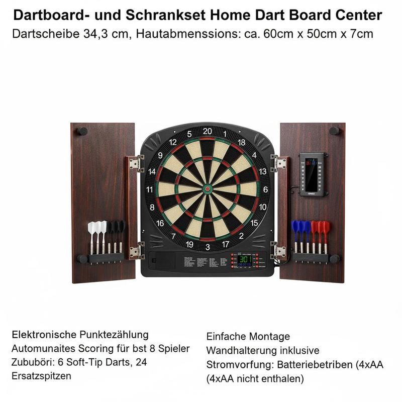 Dartboard and cabinet set Home - Electronic Dartboard Cabinet 리뷰 및 가격