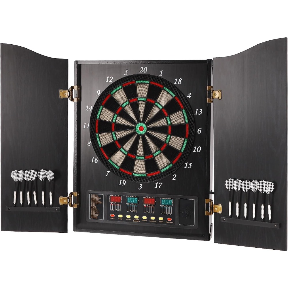 Dartboard Cabinet Set Dart Boa - Electronic Dartboard Cabinet 리뷰 및 가격
