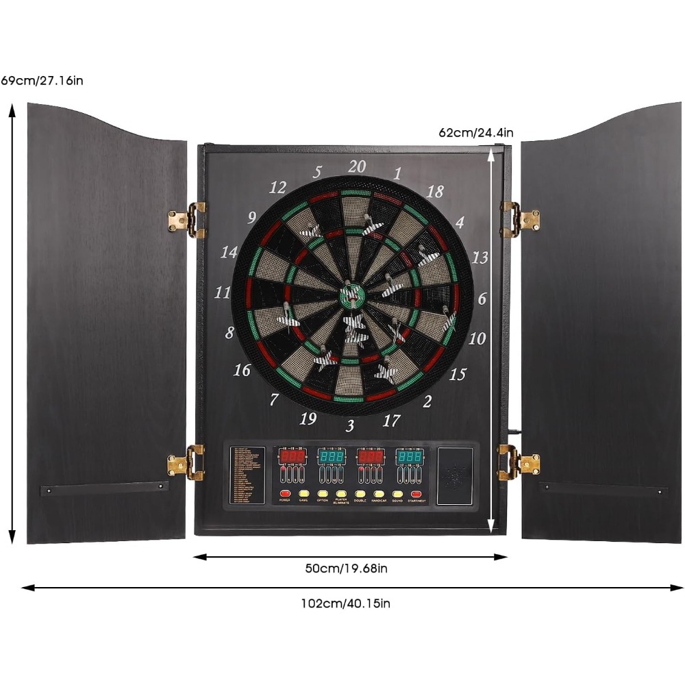 Dartboard Cabinet Set Dart Boa - Electronic Dartboard Cabinet 리뷰 및 가격