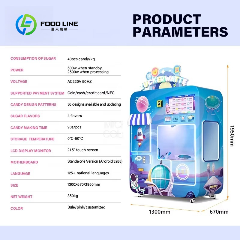 Customized Cotton Candy Vendin - Bill Acceptor Vending 리뷰 및 가격