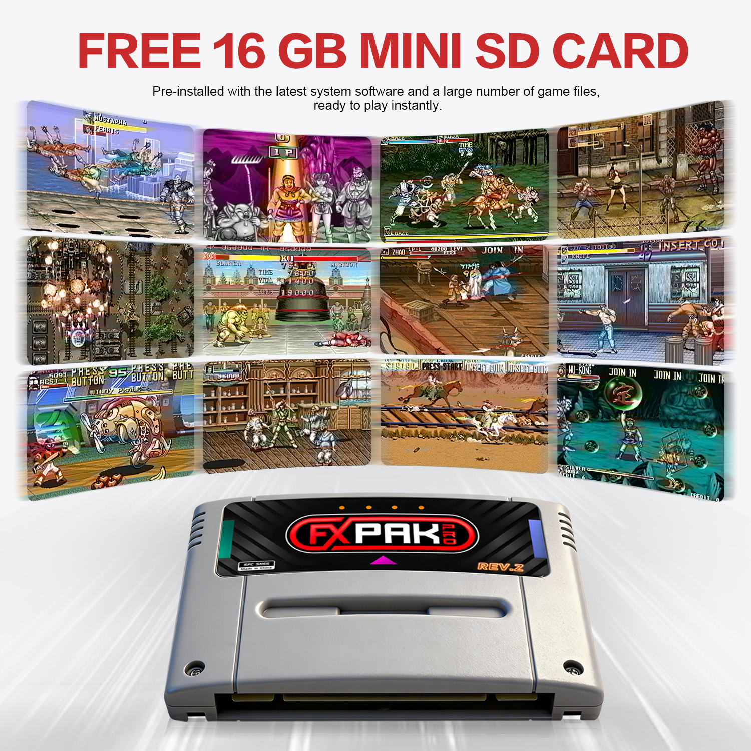 New FXPAK Pro SFC/SNES Game Ca - Arcade Z 리뷰 및 가격